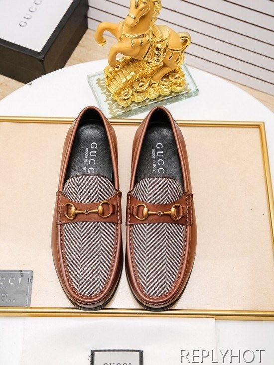 Gucci 2020 Mens Leather Loafer