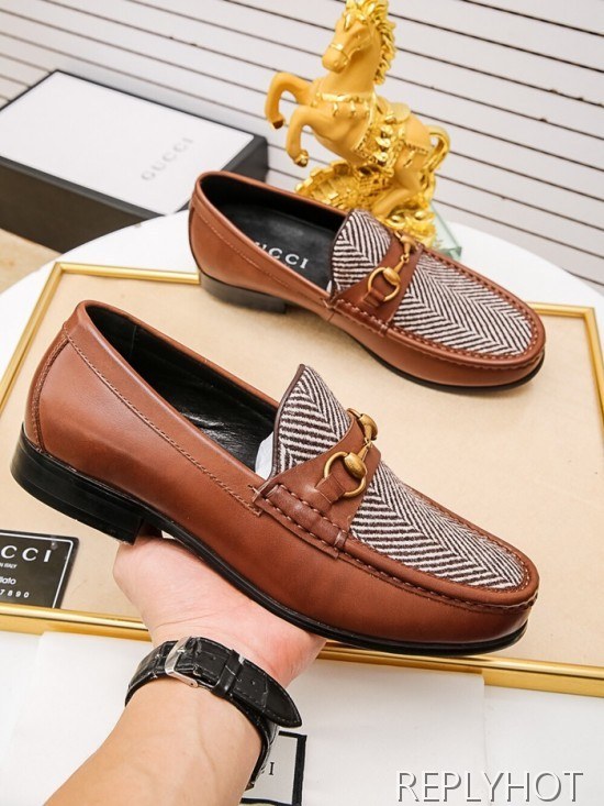 Gucci 2020 Mens Leather Loafer