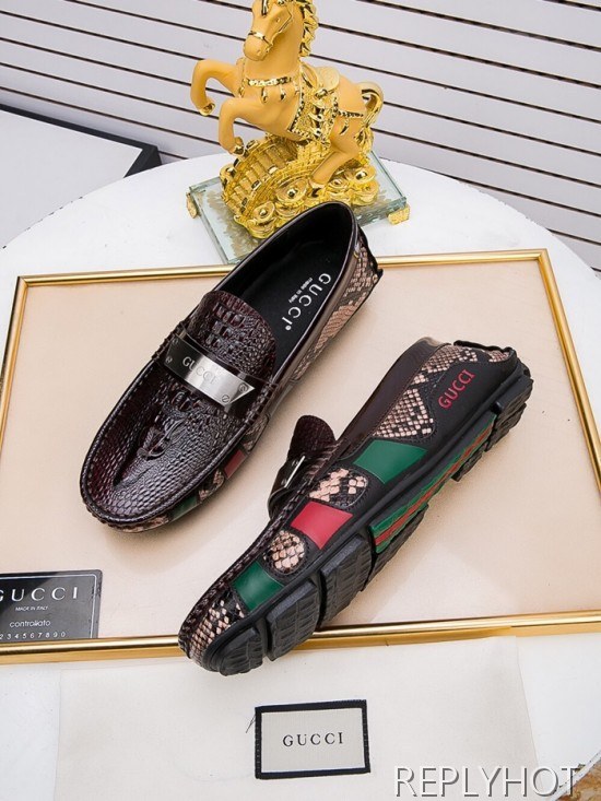 Gucci 2020 Mens Leather Loafer