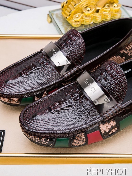 Gucci 2020 Mens Leather Loafer