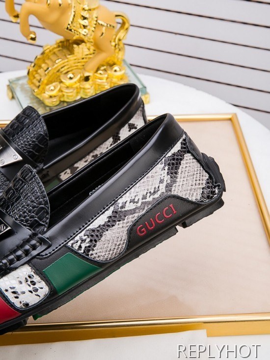 Gucci 2020 Mens Leather Loafer
