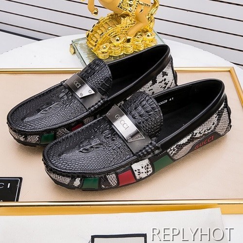Gucci 2020 Mens Leather Loafer