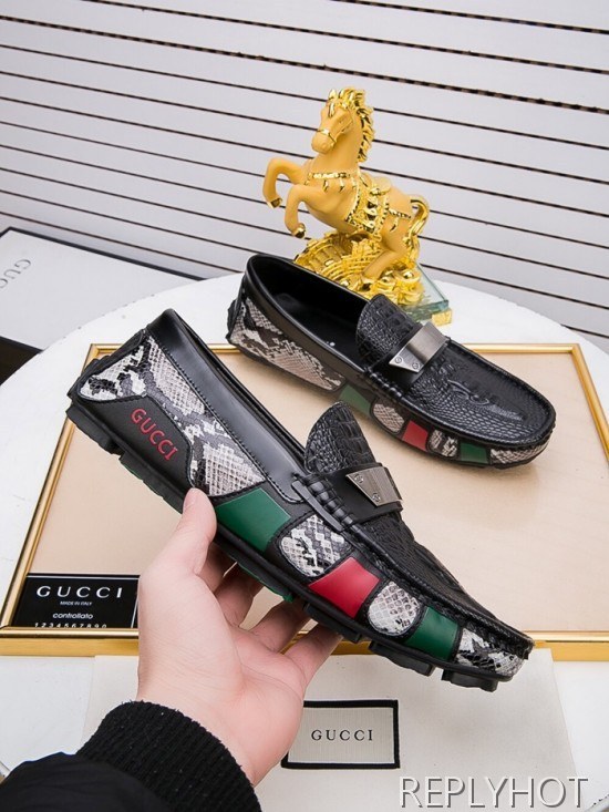 Gucci 2020 Mens Leather Loafer