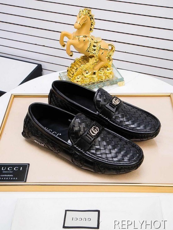 Gucci 2020 Mens Leather Loafer
