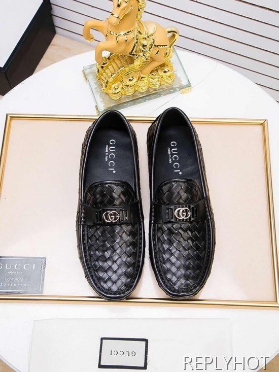 Gucci 2020 Mens Leather Loafer
