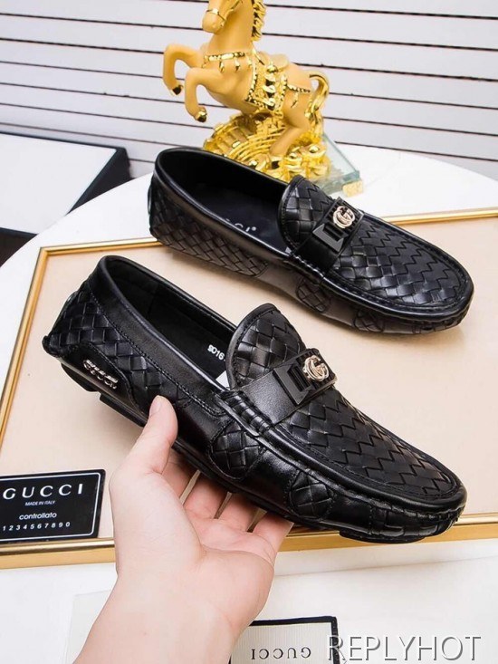 Gucci 2020 Mens Leather Loafer