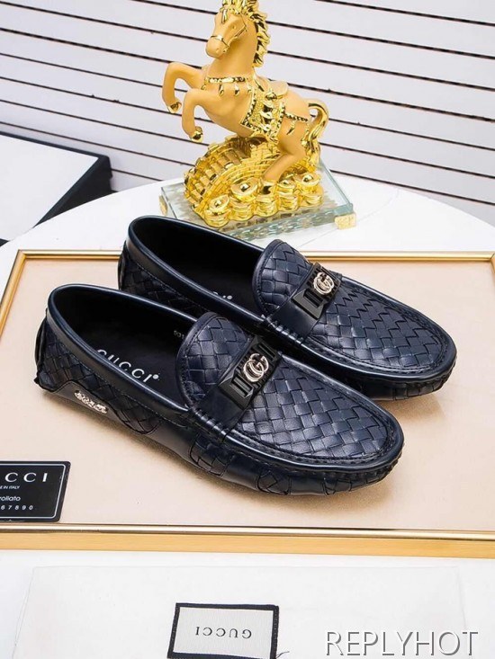 Gucci 2020 Mens Leather Loafer