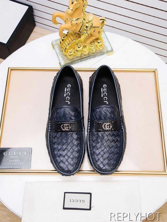 Gucci 2020 Mens Leather Loafer