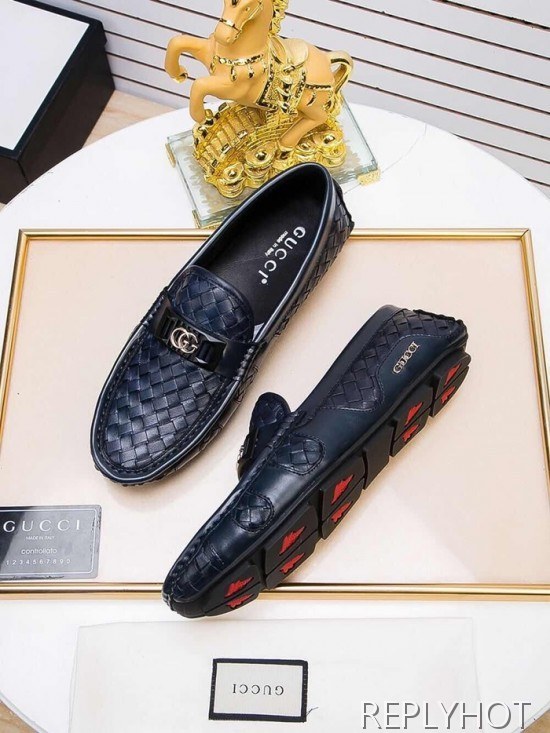 Gucci 2020 Mens Leather Loafer