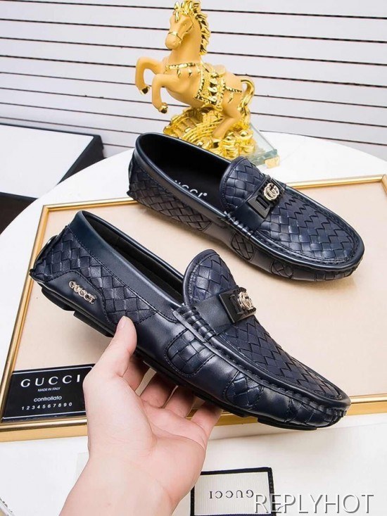 Gucci 2020 Mens Leather Loafer