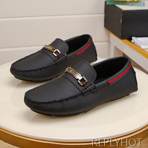Gucci 2020 Mens Leather Loafer