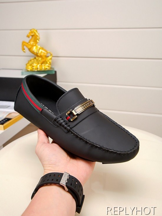 Gucci 2020 Mens Leather Loafer