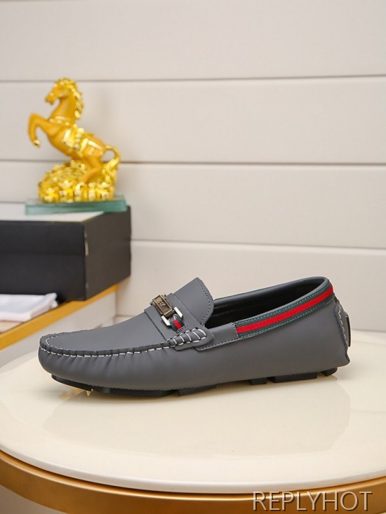 Gucci 2020 Mens Leather Loafer