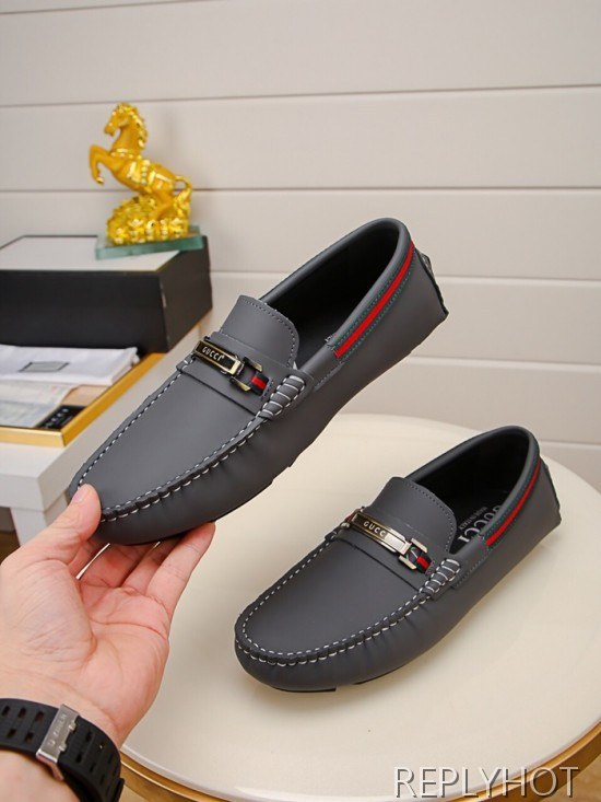 Gucci 2020 Mens Leather Loafer