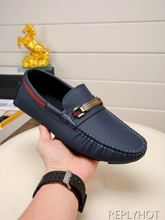 Gucci 2020 Mens Leather Loafer