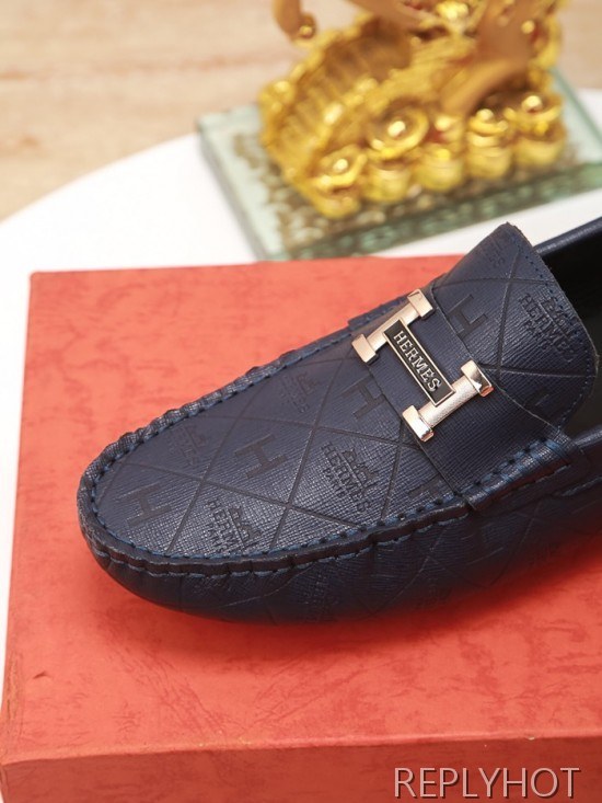 Hermes 2020 Mens Leather Loafer