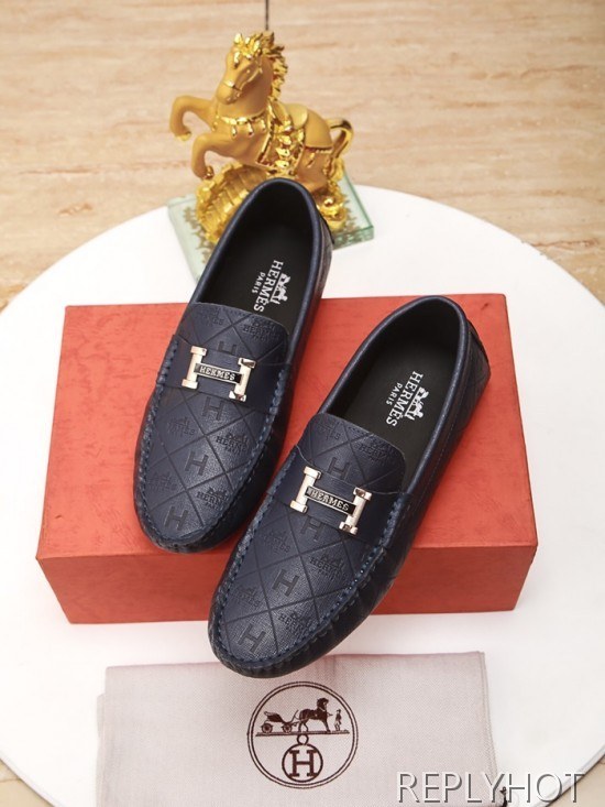 Hermes 2020 Mens Leather Loafer