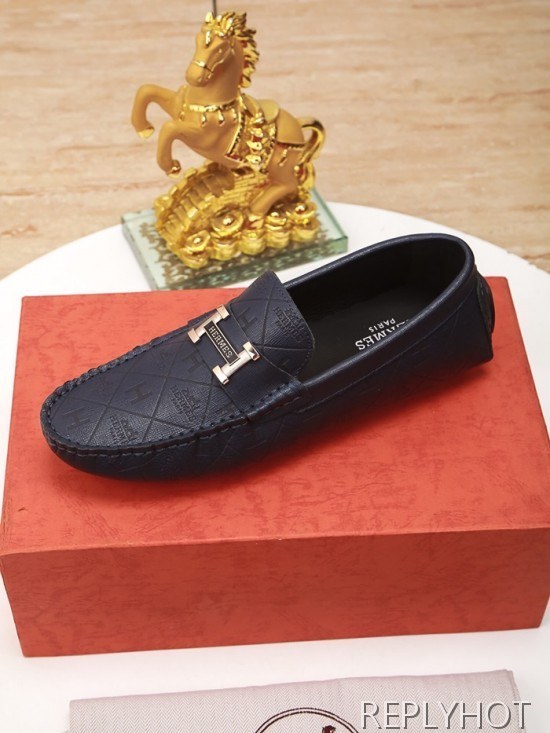Hermes 2020 Mens Leather Loafer