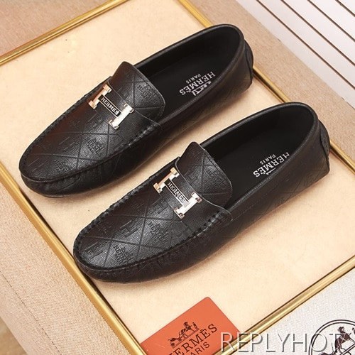 Hermes 2020 Mens Leather Loafer