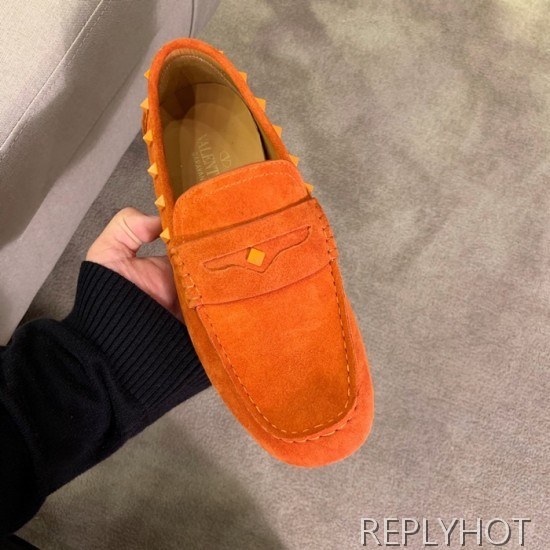 Valentino 2020 Mens Leather Loafer