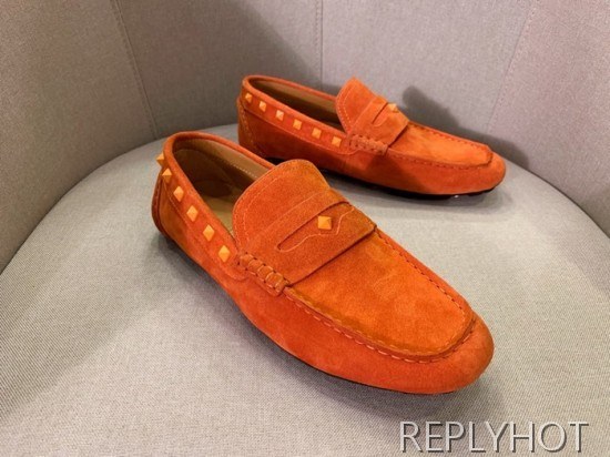 Valentino 2020 Mens Leather Loafer