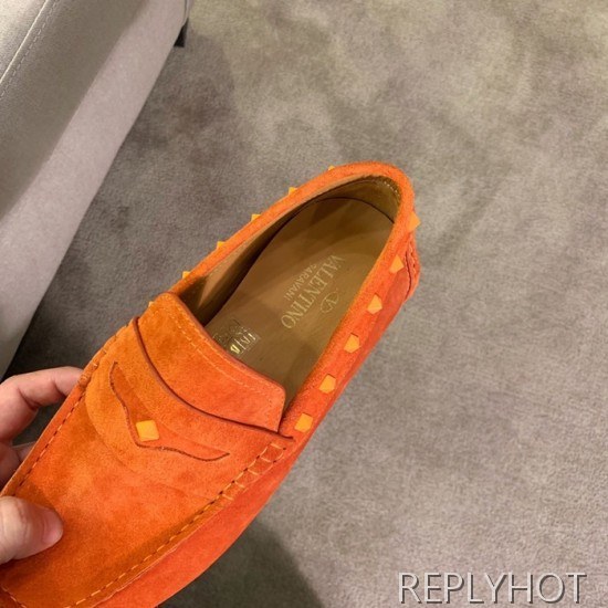 Valentino 2020 Mens Leather Loafer