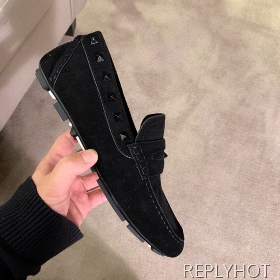Valentino 2020 Mens Leather Loafer