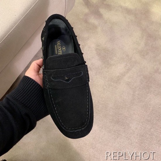 Valentino 2020 Mens Leather Loafer