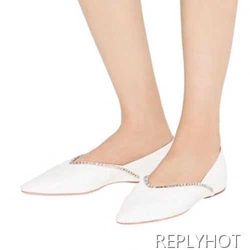 Miumiu 2020 Ladies Leather Flat Shoes