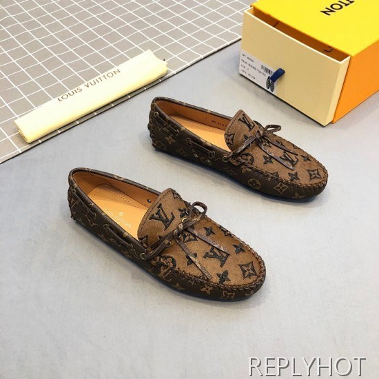 Louis Vuitton 2020 Mens Horse Fur Loafer