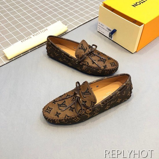 Louis Vuitton 2020 Mens Horse Fur Loafer