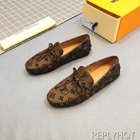 Louis Vuitton 2020 Mens Horse Fur Loafer