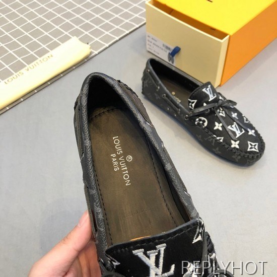 Louis Vuitton 2020 Mens Horse Fur Loafer