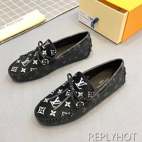 Louis Vuitton 2020 Mens Horse Fur Loafer