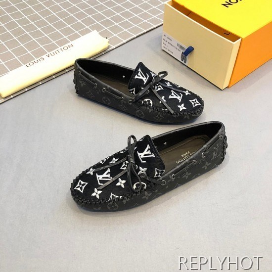 Louis Vuitton 2020 Mens Horse Fur Loafer