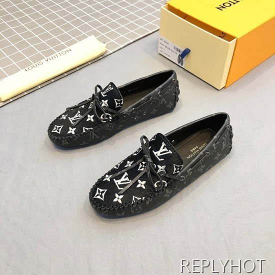 Louis Vuitton 2020 Mens Horse Fur Loafer