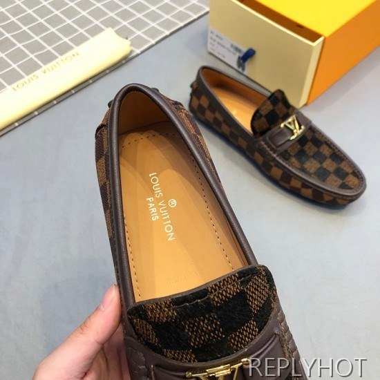 Louis Vuitton 2020 Mens Horse Fur Loafer
