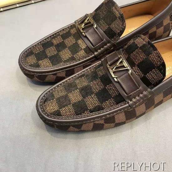 Louis Vuitton 2020 Mens Horse Fur Loafer