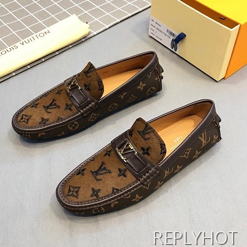 Louis Vuitton 2020 Mens Horse Fur Loafer
