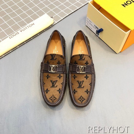 Louis Vuitton 2020 Mens Horse Fur Loafer