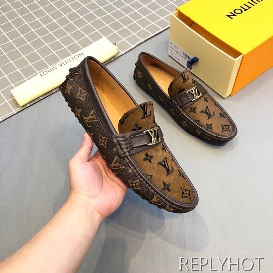 Louis Vuitton 2020 Mens Horse Fur Loafer
