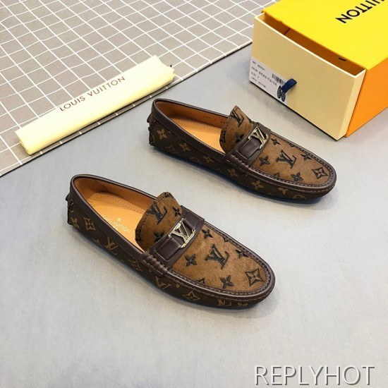 Louis Vuitton 2020 Mens Horse Fur Loafer