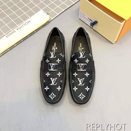 Louis Vuitton 2020 Mens Horse Fur Loafer