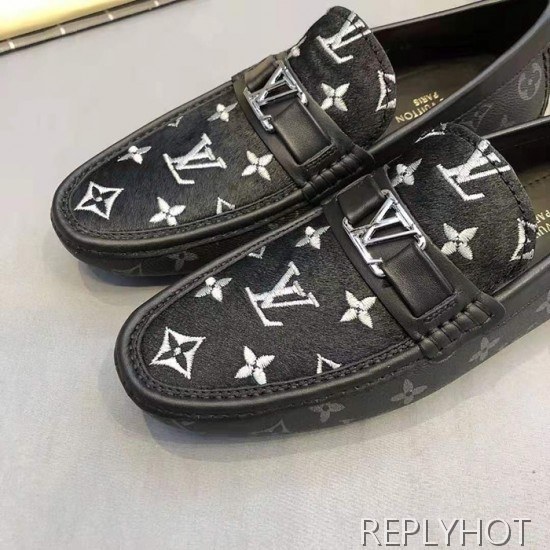 Louis Vuitton 2020 Mens Horse Fur Loafer