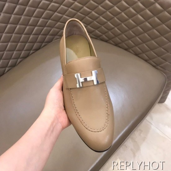 Hermes 2020 Mens Leather Loafer