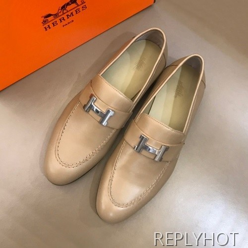 Hermes 2020 Mens Leather Loafer