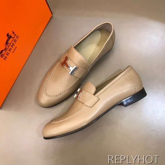 Hermes 2020 Mens Leather Loafer