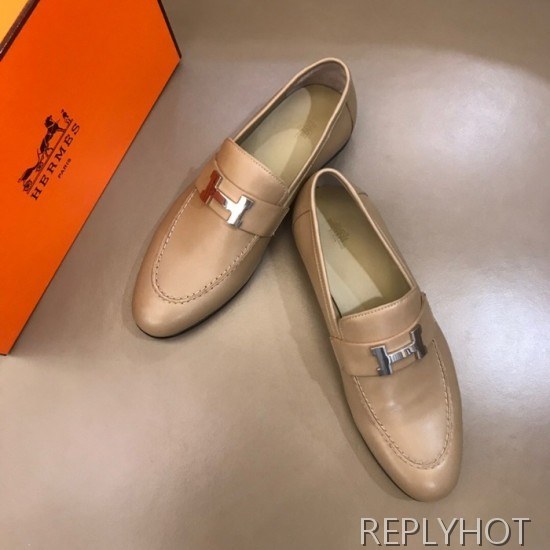 Hermes 2020 Mens Leather Loafer
