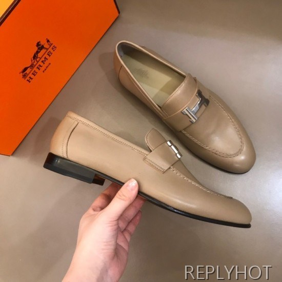 Hermes 2020 Mens Leather Loafer