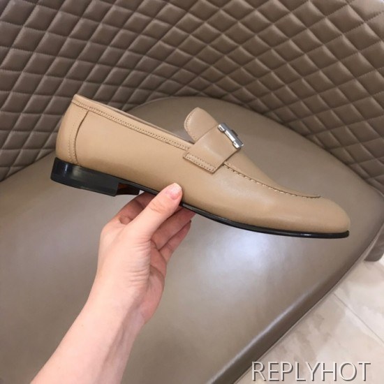 Hermes 2020 Mens Leather Loafer